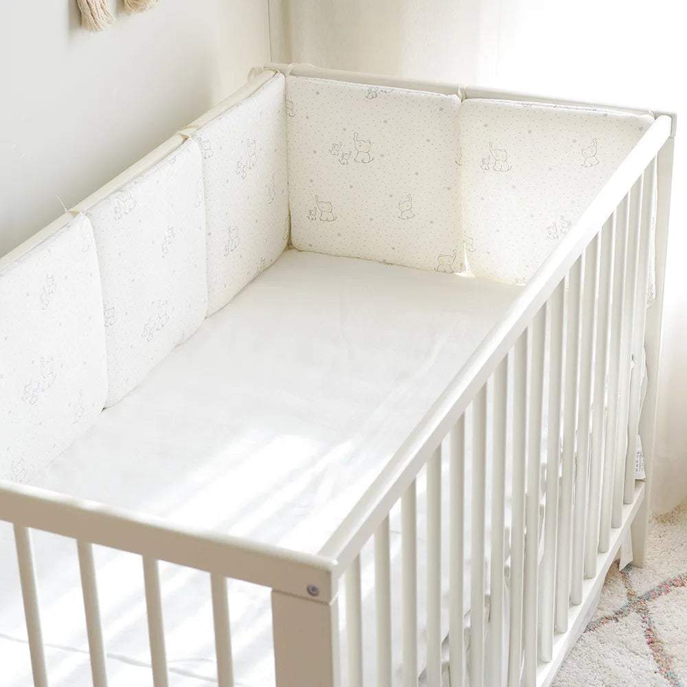 Tour De Lit Bébé Modulable Brodé Papillons