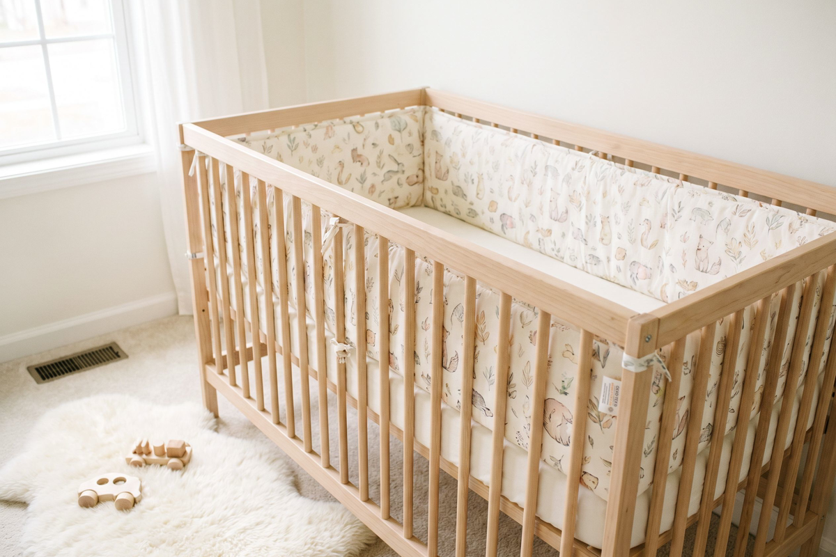 Bien choisir la taille de son tour de lit bébé